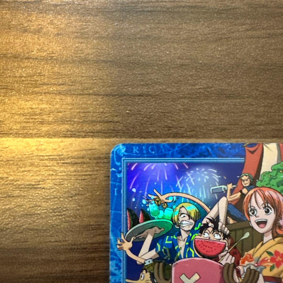 ルフィ海賊団 花火見物 旧ワンピースカード カードダス - メルカリ