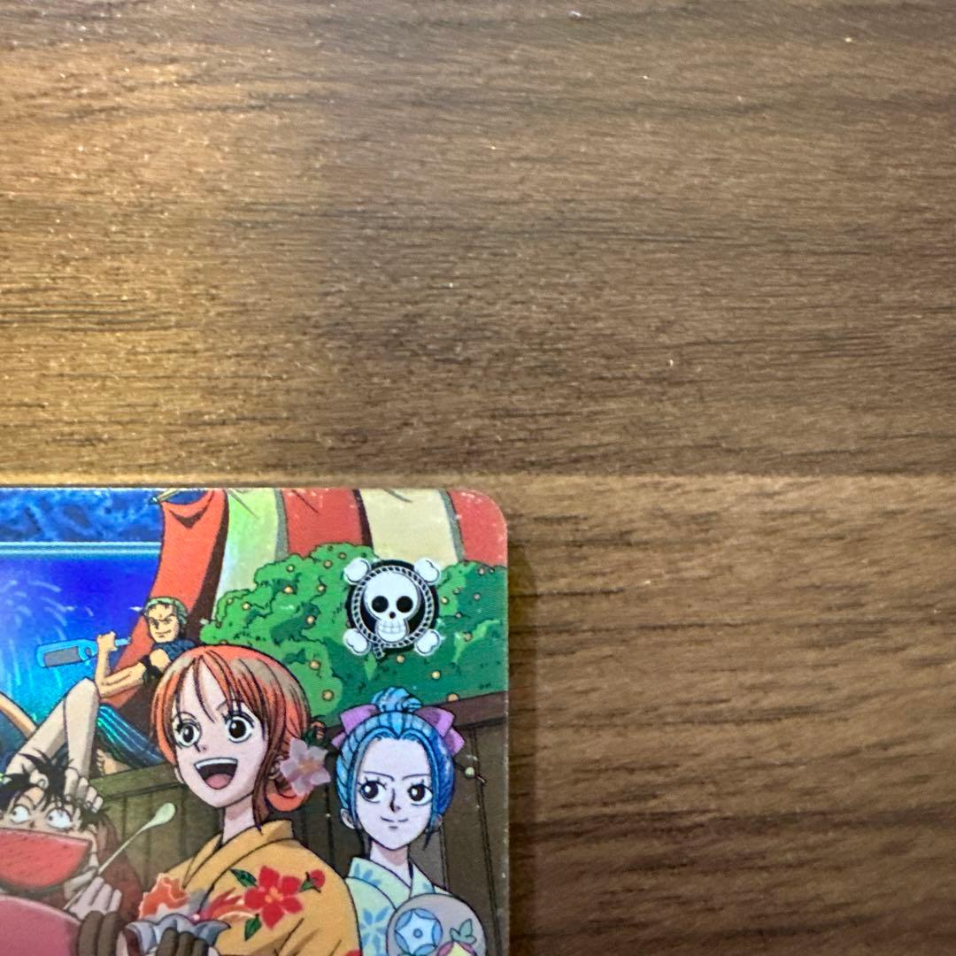 ルフィ海賊団 花火見物 旧ワンピースカード カードダス - メルカリ