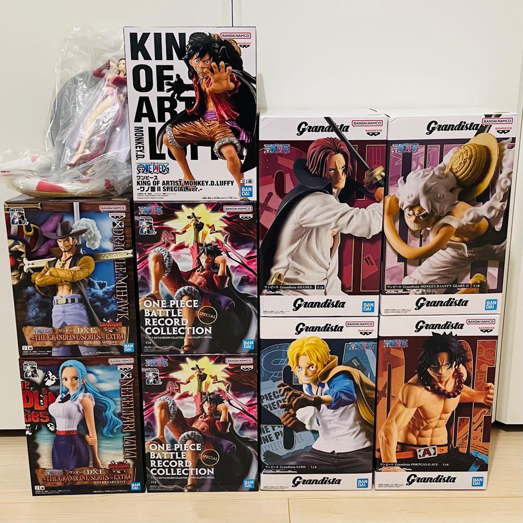 Grandista ワンピース フィギュア まとめ売り ルフィ エース サボ