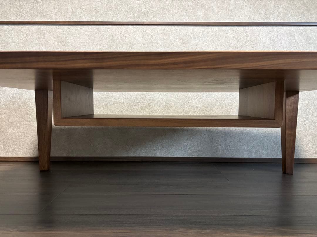 新品　家具蔵　KAGURA 無垢材　リビングテーブル　フレスコ