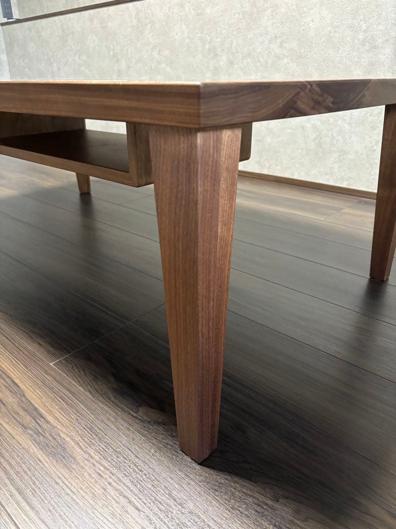 新品　家具蔵　KAGURA 無垢材　リビングテーブル　フレスコ