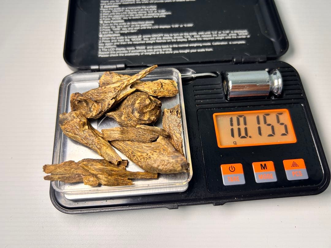 お香 天然沈香 六国五味聞香用 伽羅 香木 2-S-10.155