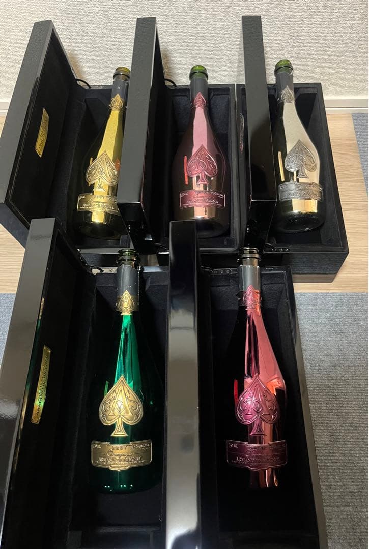 アルマンド　空瓶＋ケース+ケースカバー　5セット