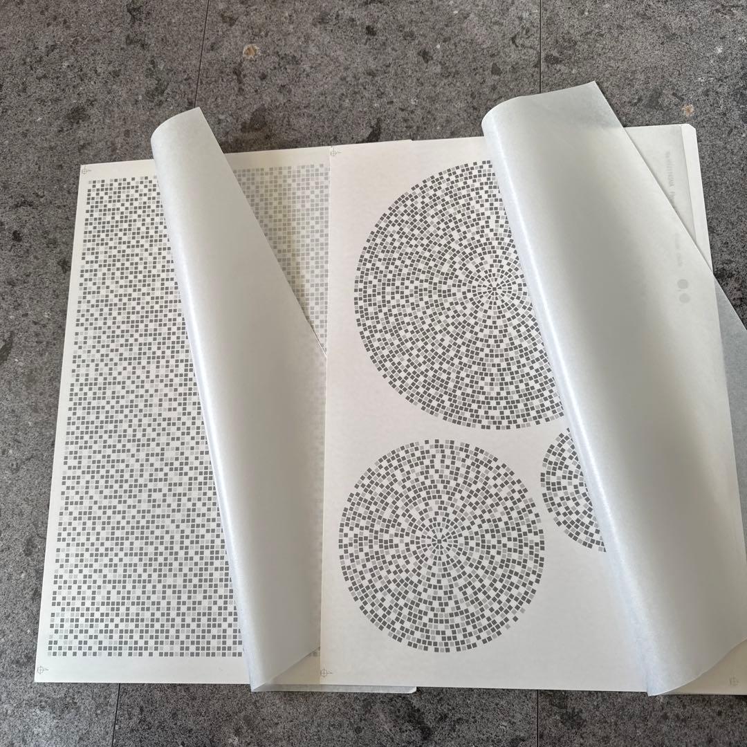 ポーセラーツ転写紙10枚