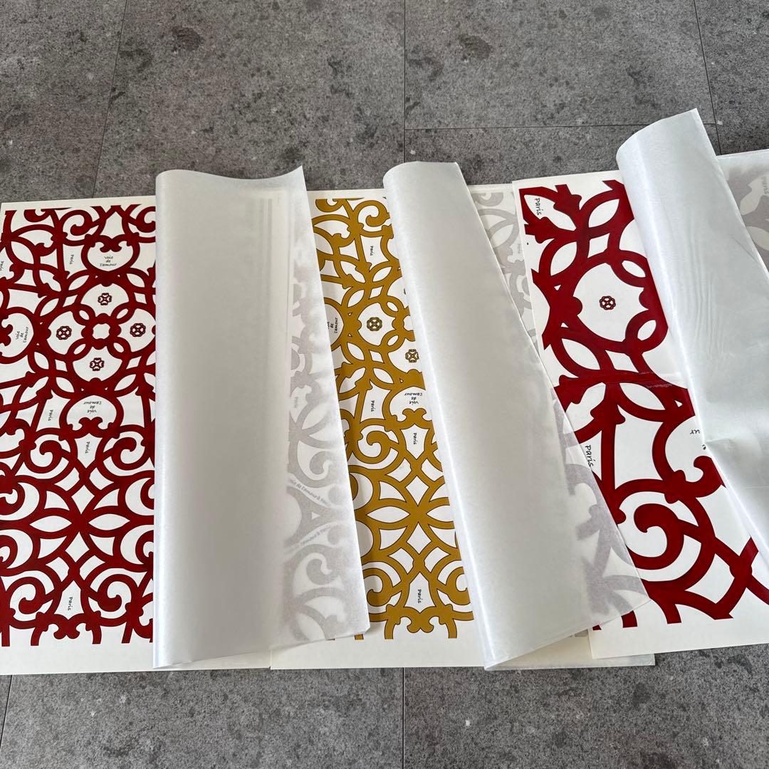 ポーセラーツ転写紙10枚