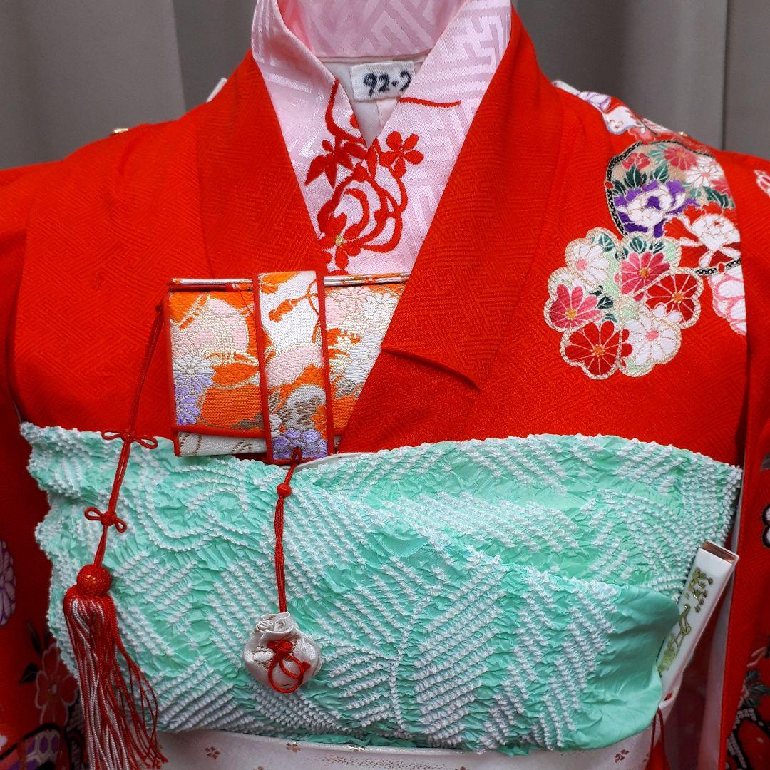 七五三 女の子　3歳　セット　着物　帯