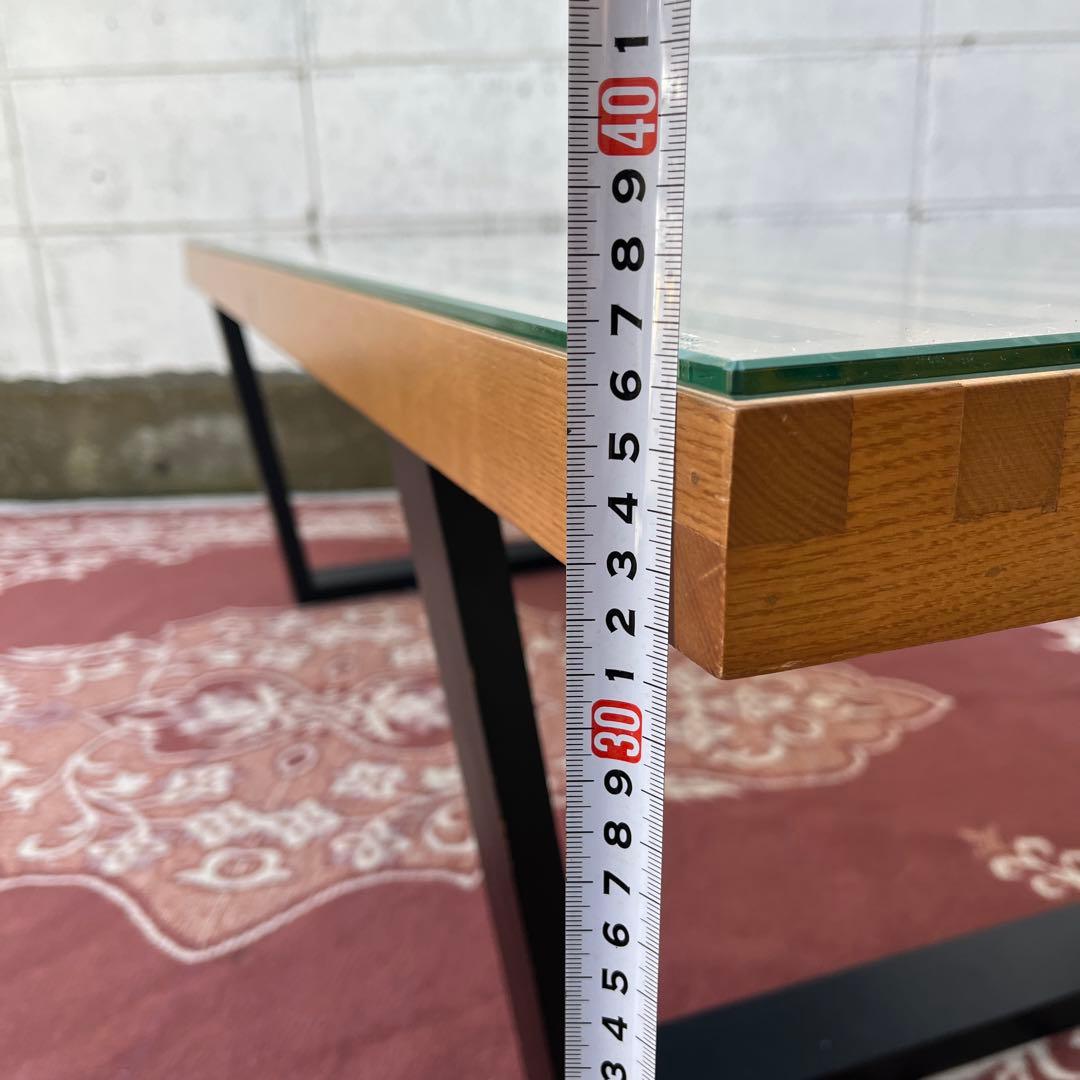 ジョージネルソン◼︎ プラットフォームベンチ リプロダクト品 強化ガラス天板付き