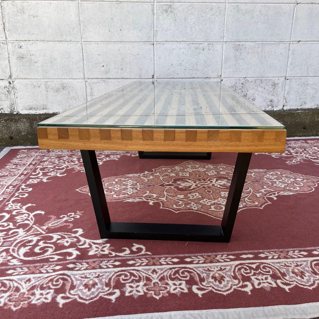 ジョージネルソン◼︎ プラットフォームベンチ リプロダクト品 強化ガラス天板付き