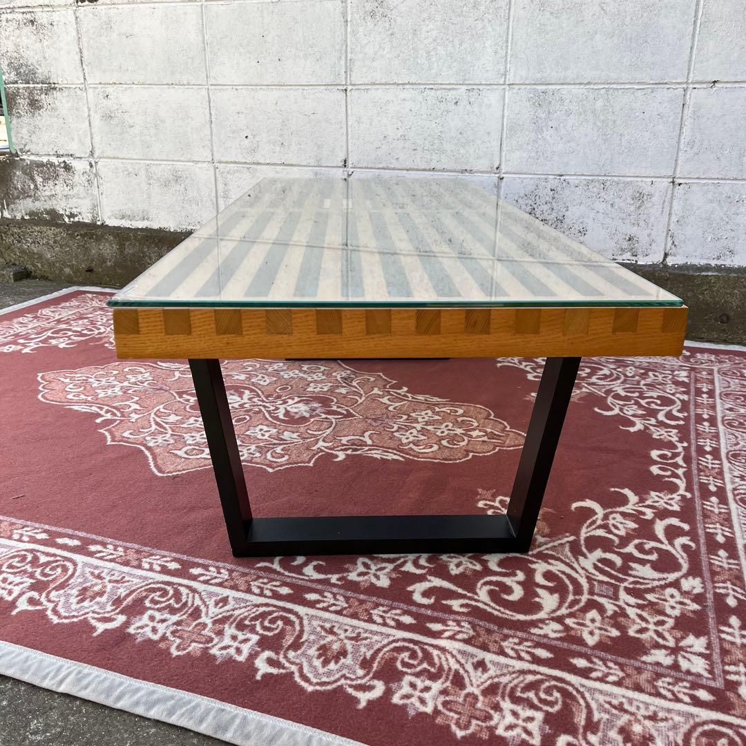 ジョージネルソン◼︎ プラットフォームベンチ リプロダクト品 強化ガラス天板付き