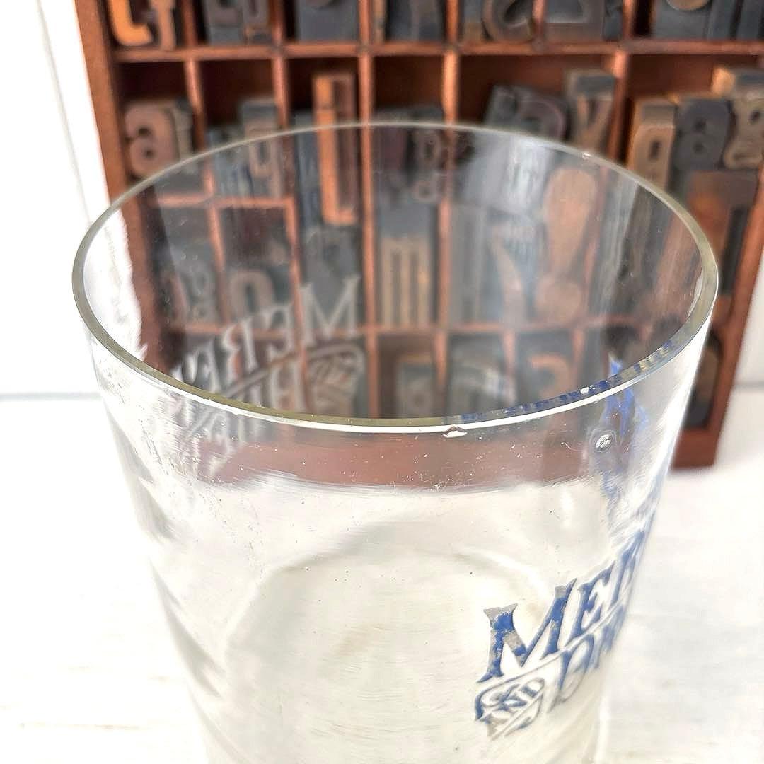 イギリスアンティーク MEREDITH&DREWビスケット ガラスジャー 蓋付き