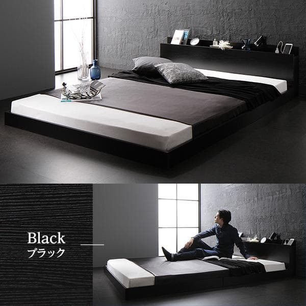 ベッド  ダブル ボンネルコイルマットレス付きds-2246151