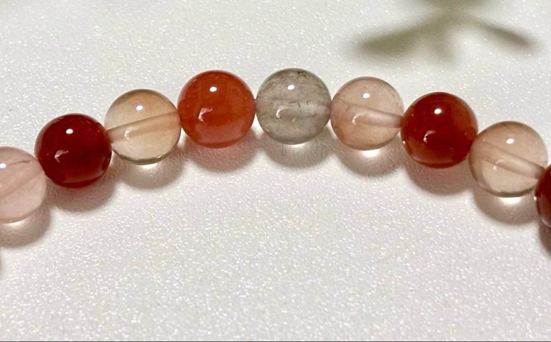 最高品質　超希少入手困難　ミックスラビットヘアルチルクォーツのブレス　7.8㎜