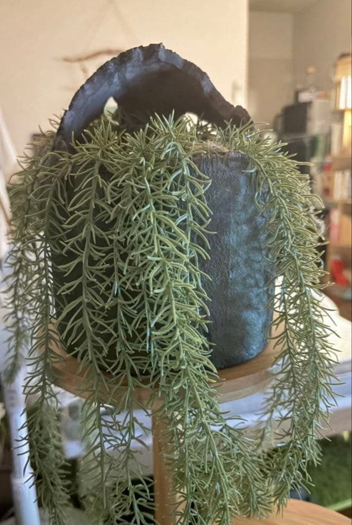 《ジブリ》天空の城ラピュタ　ロボット兵の植木鉢 フェイクグリーン付き