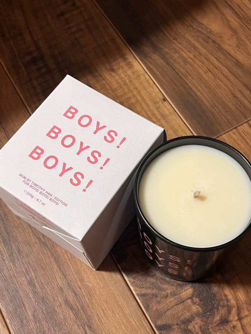 BOYS! BOYS! BOYS! キャンドル　TIMOTHY HAN