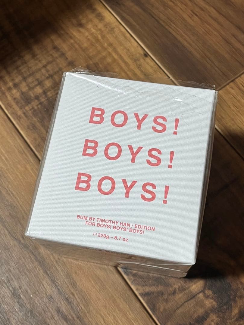 BOYS! BOYS! BOYS! キャンドル　TIMOTHY HAN