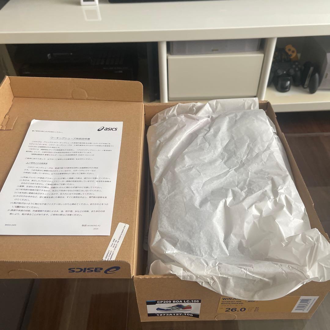 限定色　新品ASICS WINJOB CP209 BOA LC.106 26cm