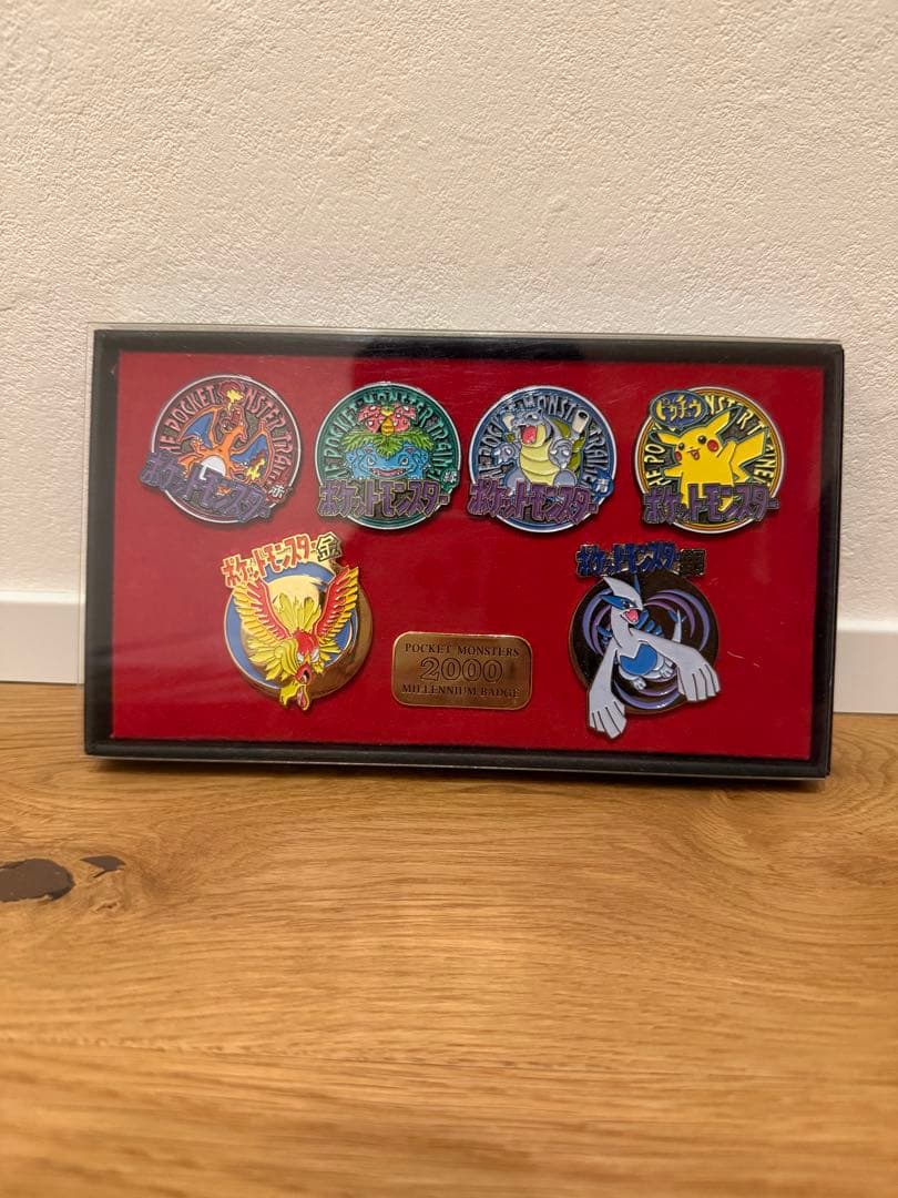 新品]ポケットモンスターミレニアムバッジ2000年 - メルカリ