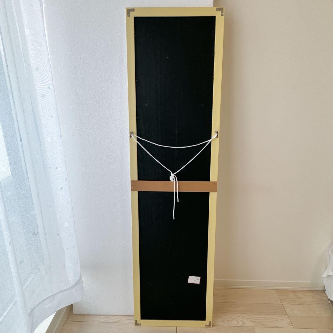 アンティーク ホワイト ウォールミラー スタンドミラー 壁立て 全身鏡 ホワイト