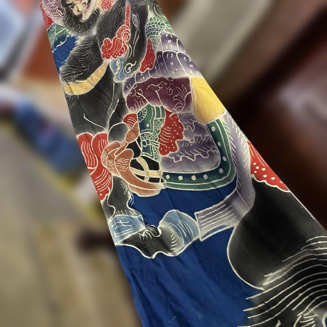 のぼり旗　古布　こどもの日