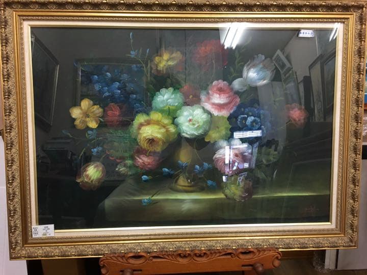 油絵　肉筆画(手描き) イタリア　ズーチエリ作品 油絵 肉筆画(手描き) イタリア ズーチエリ作品 油絵肉筆画(手描き