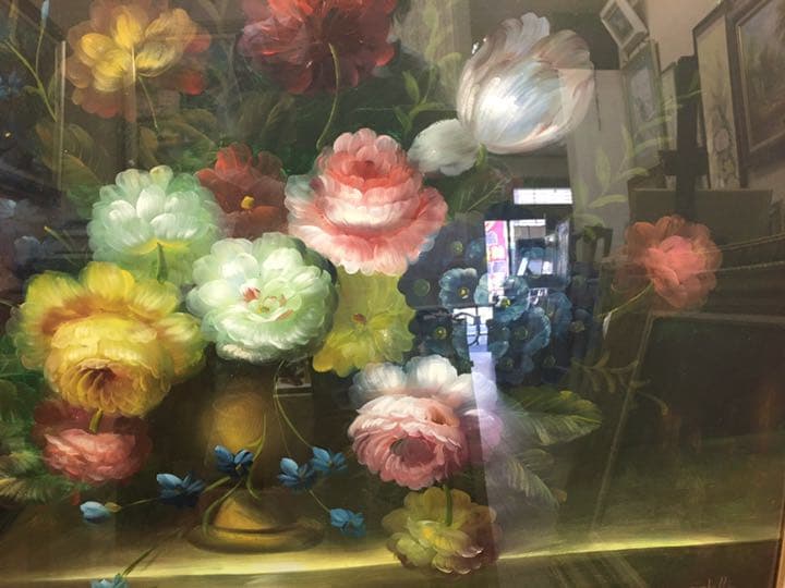 油絵 肉筆画(手描き) イタリア ズーチエリ作品