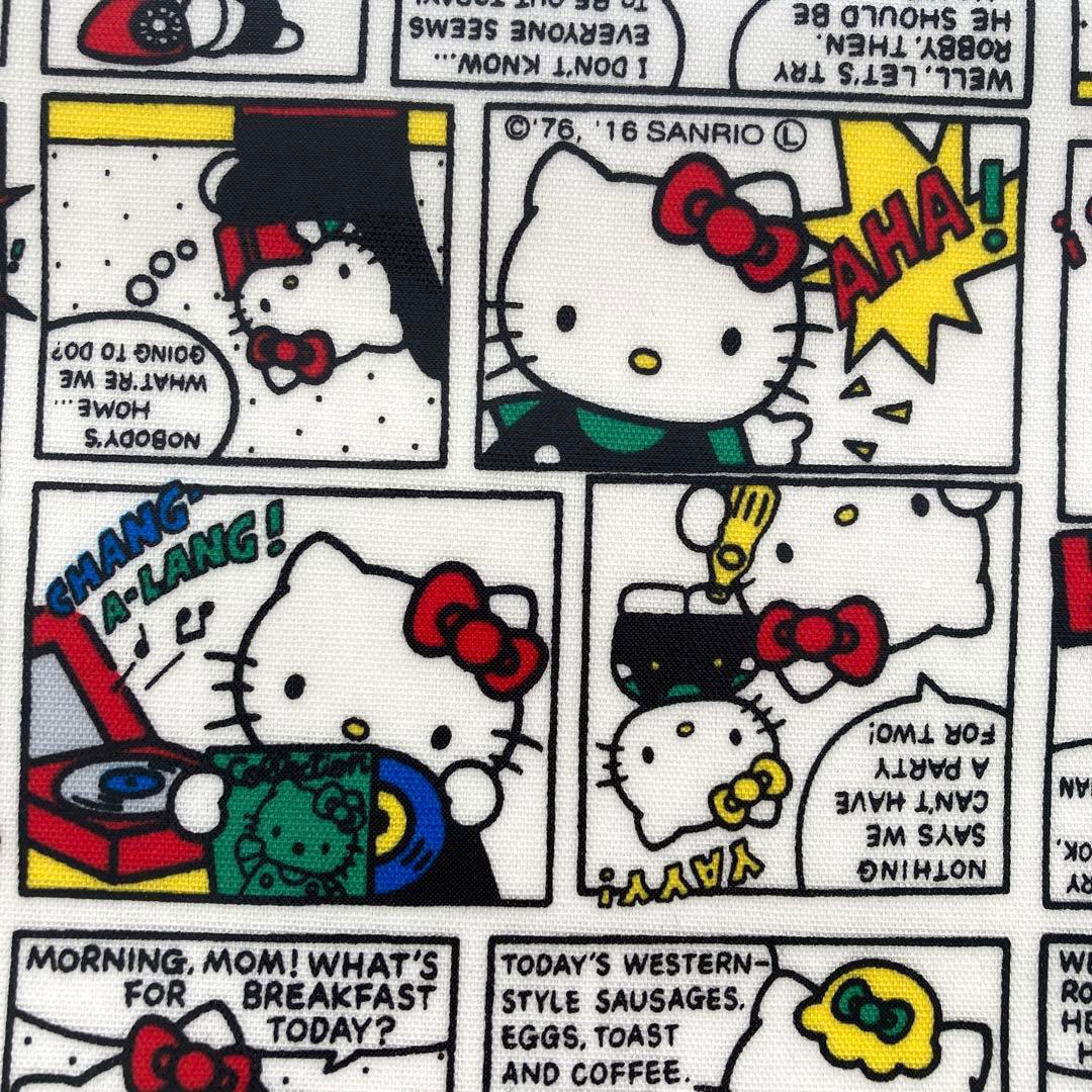 新品・未使用 ハローキティ キティちゃん ラミネート生地 ランチョン