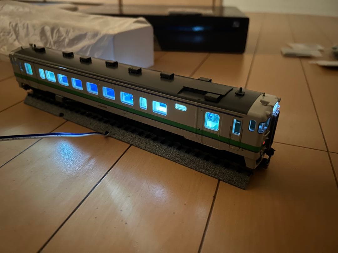 TOMIX HO M T JRキハ40 1700形 手すり等真鍮に交換