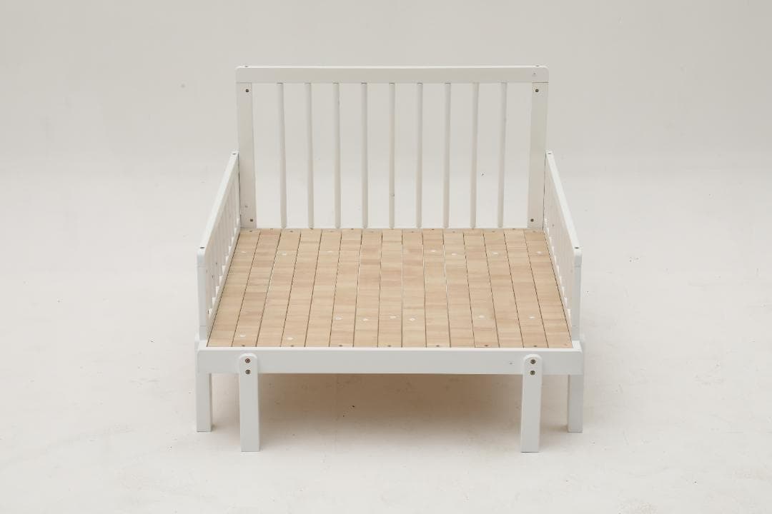 天然木 シングルベッド ソファベッド ディベッド 伸長式ベッド 木製 子供部屋