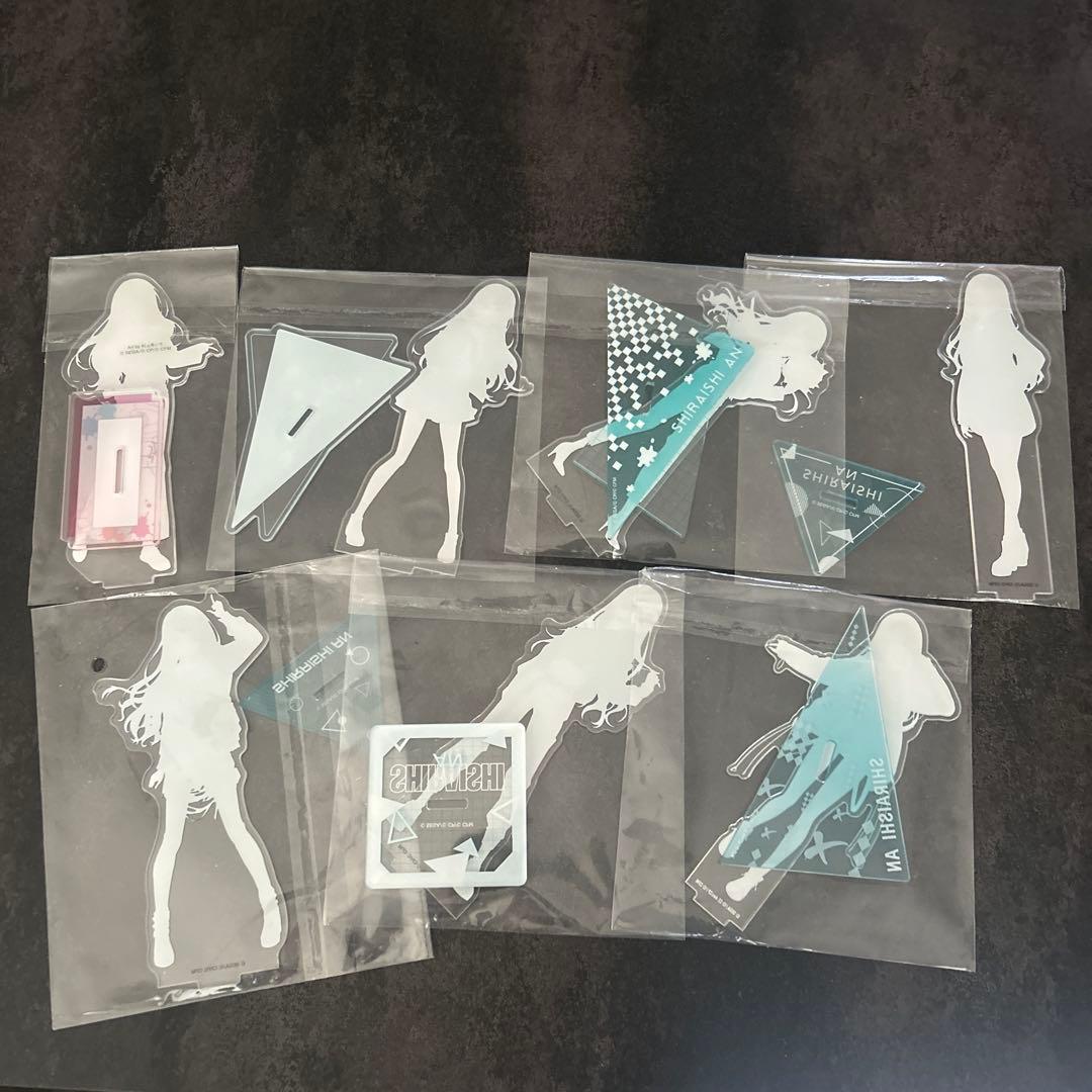 プロセカ 白石杏 アクリルスタンド 7個セット ビビバス 一番くじ