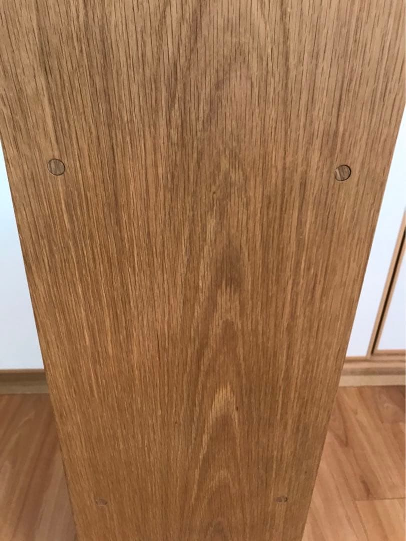 無印良品　スタッキングシェルフ・３段・オーク材