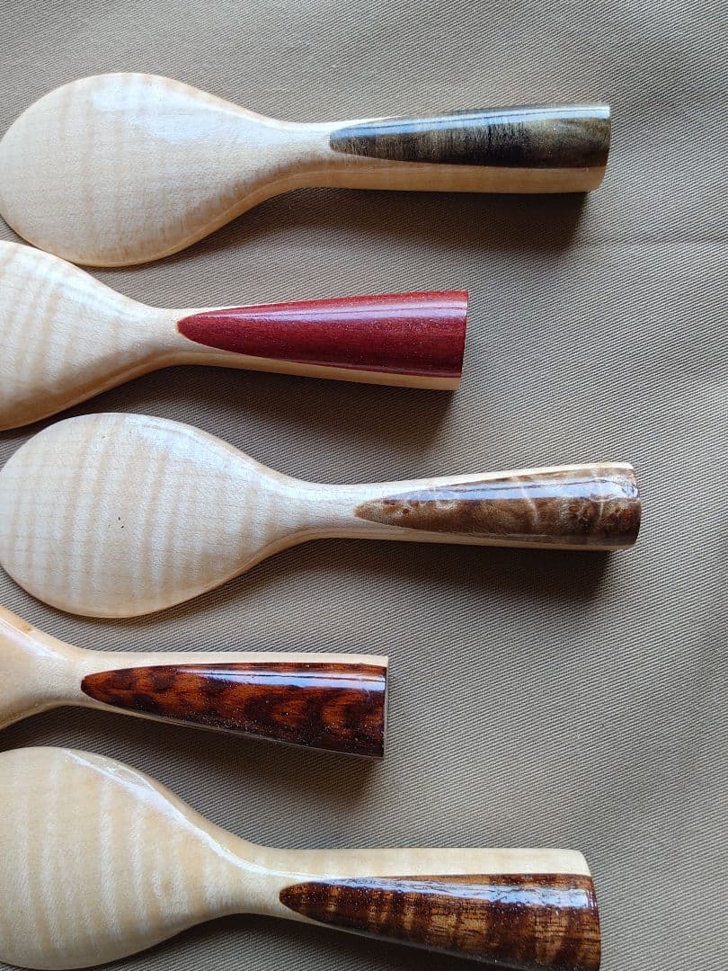 超高級手巻き寿司しゃもじ5本セット 世界の希少材 - メルカリ