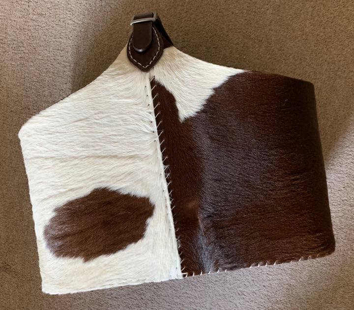 ACTUS購入☆カウ柄マガジンラック