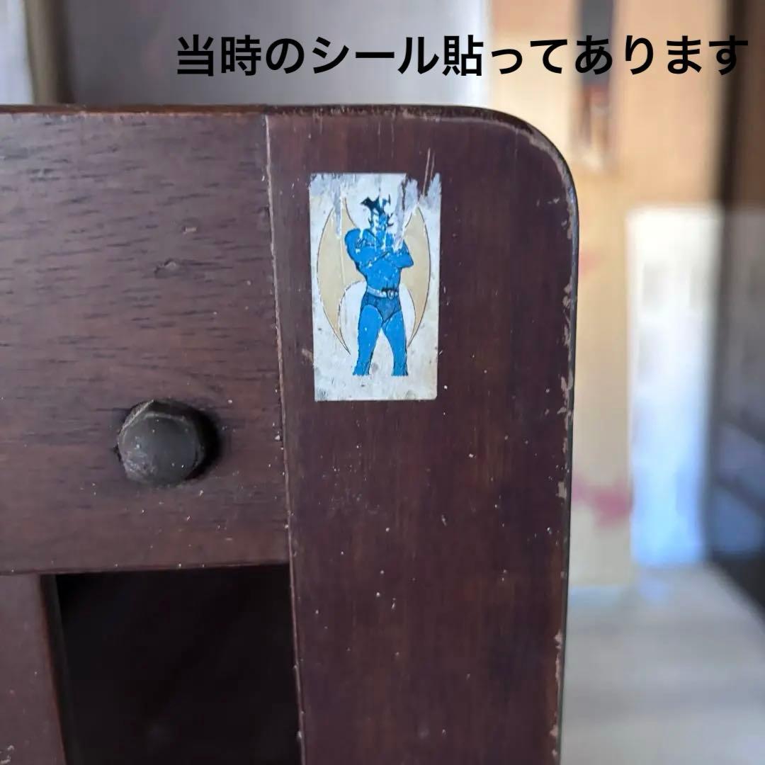 【昭和レトロ】木製オープンシェルフ 実家整理　当時物