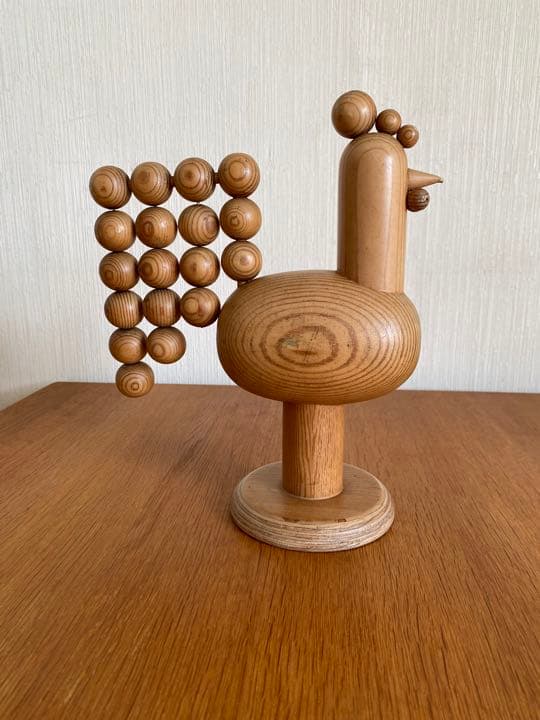 Aarikka アーリッカ　木製　ニワトリ　置物　 artek