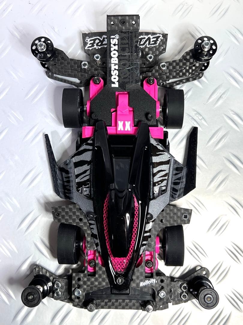 専用品 ミニ四駆 完成品 MSフレキ ネオバンキッシュ - メルカリ