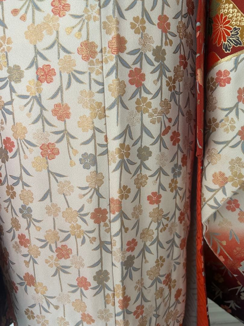 7歳　七五三　正絹着物　帯　帯揚げ　帯締め　しごきのセット