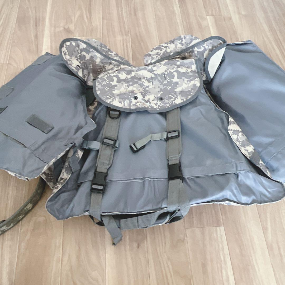 美品❗️PROPPER/ガンジャケット、ミリタリーベスト 厚手迷彩服　上セット