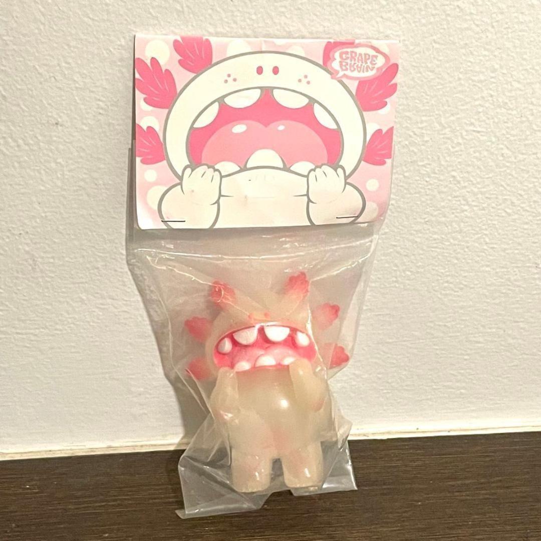 GRAPE BRAIN ロッキャクウーパー まかろに 乳白成型/白/ピンク - メルカリ