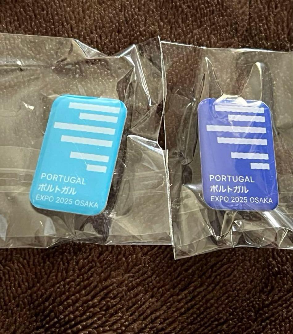 大阪万博限定 ポルトガル館 ピンバッジ 2種セット - メルカリ
