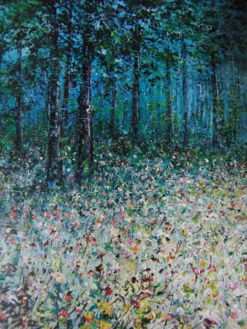 スイベル・ギュレー、【天使の薫りの下で】、希少な額装用画集より