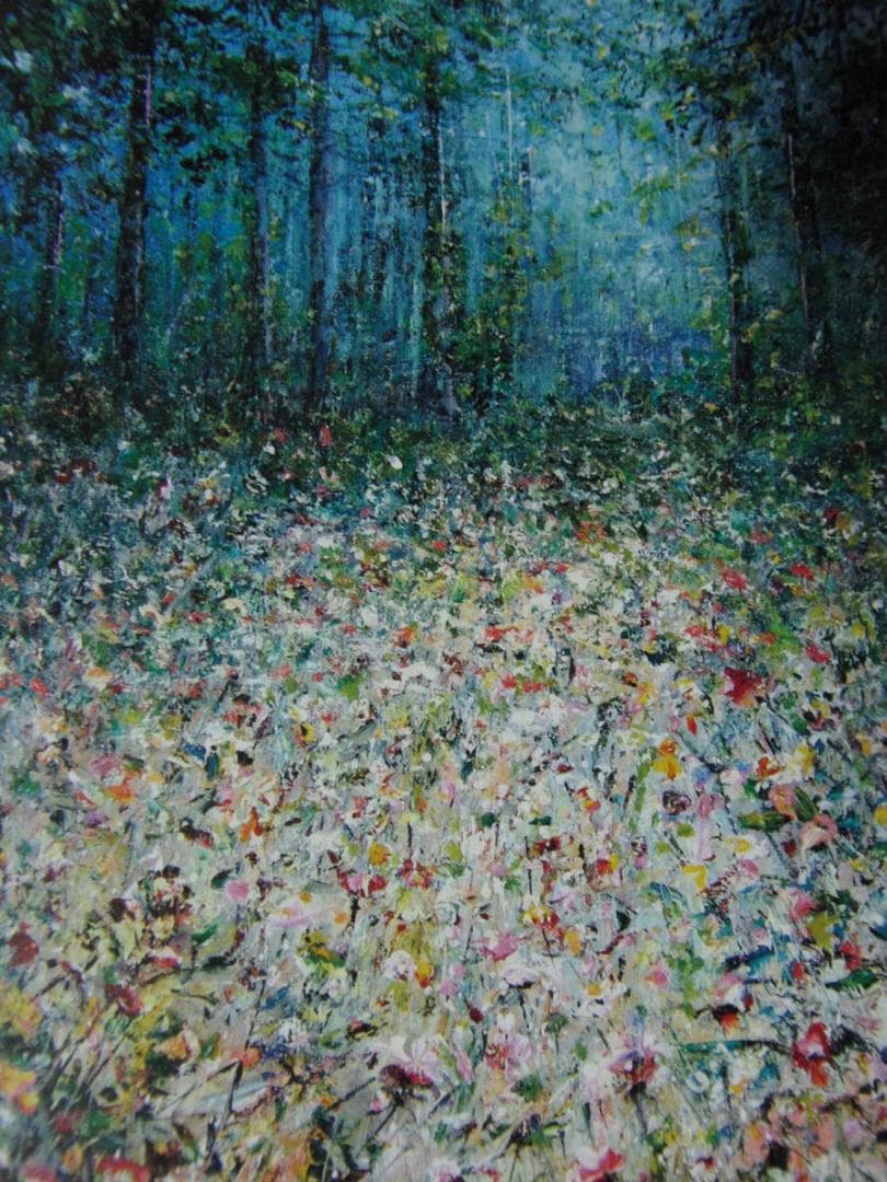 スイベル・ギュレー、【天使の薫りの下で】、希少な額装用画集より