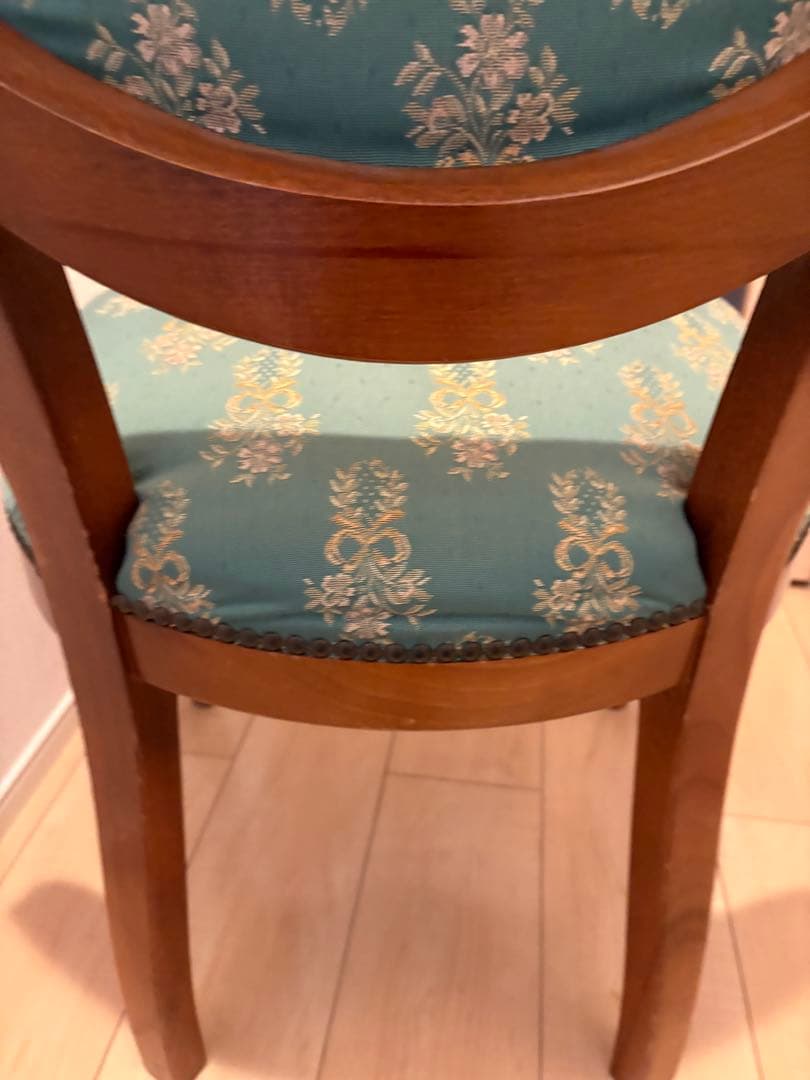 ダイニングチェア アンティーク調 ロココ ドレッサー 猫脚 在庫2