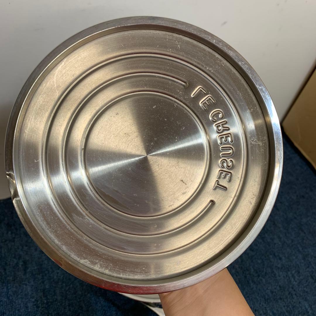 ル・クルーゼ ステンレス片手鍋　ソースパン 蓋つき　16㎝