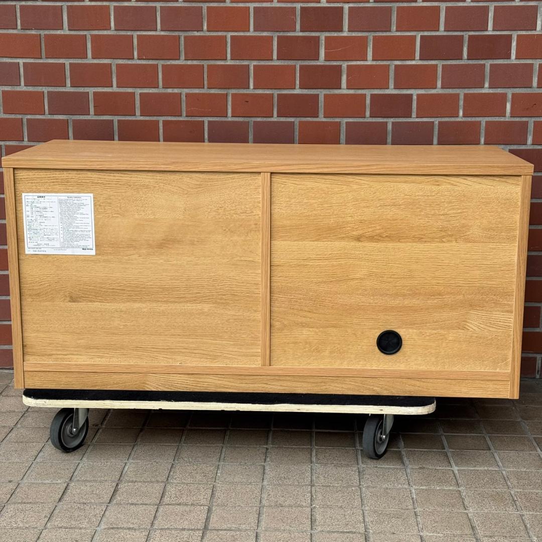☆☆超美品　無印良品　木製AVラック　幅110cm　テレビボード　テレビ台