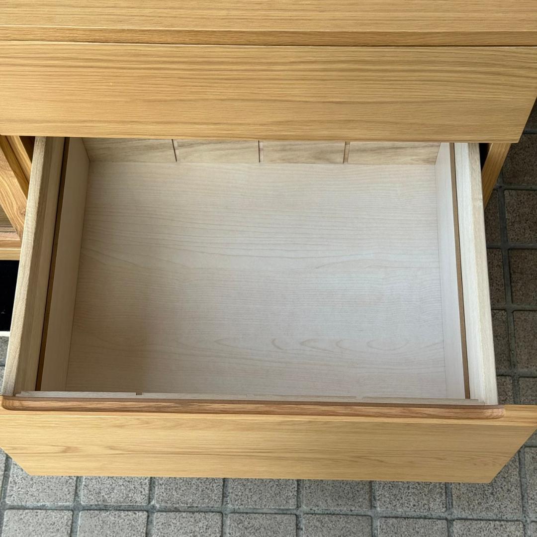 ☆☆超美品　無印良品　木製AVラック　幅110cm　テレビボード　テレビ台