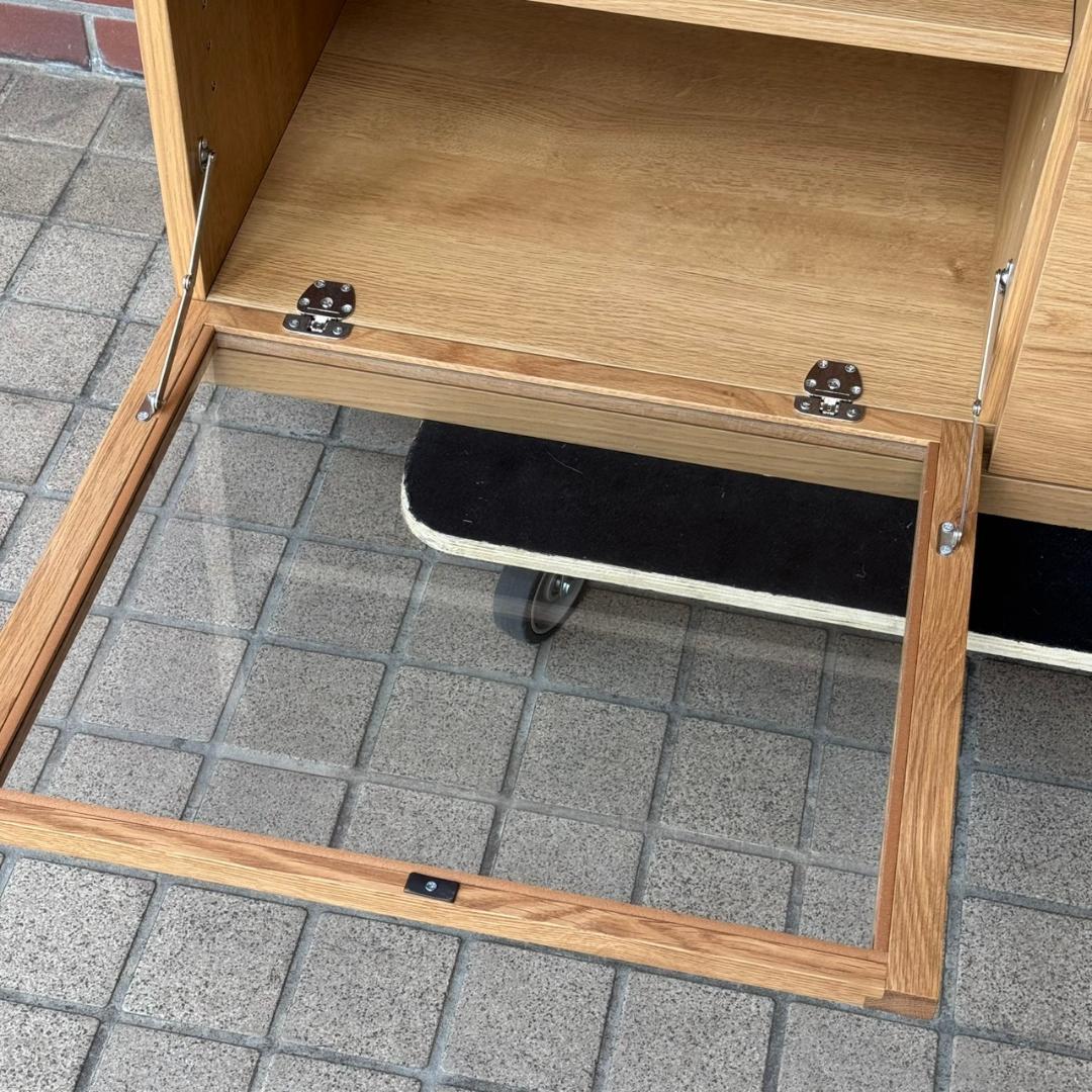 ☆☆超美品　無印良品　木製AVラック　幅110cm　テレビボード　テレビ台