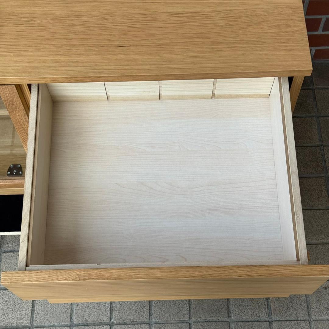 ☆☆超美品　無印良品　木製AVラック　幅110cm　テレビボード　テレビ台