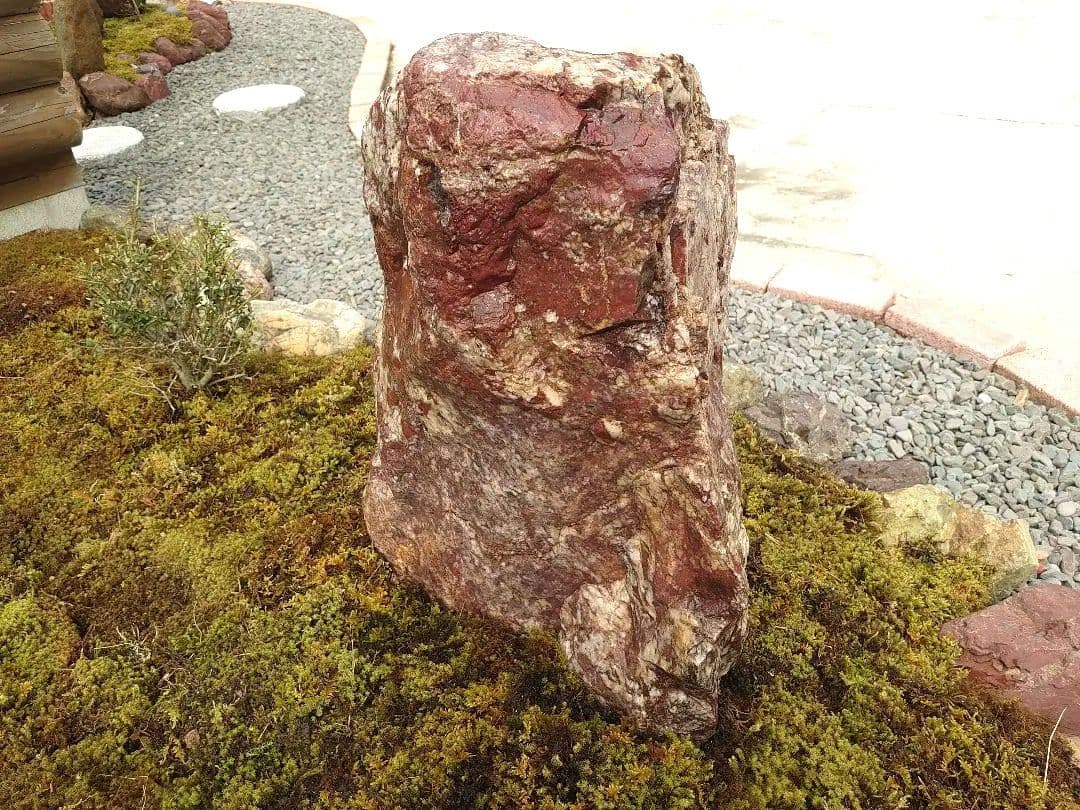 京都産 赤石 150～200kg 庭石 天然石 観賞石 大江山