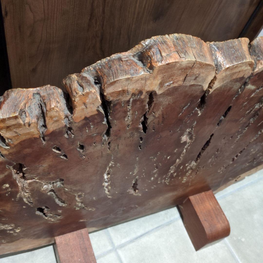 お値下げ中！【希少】アンティーク　一枚板　衝立　オブジェ