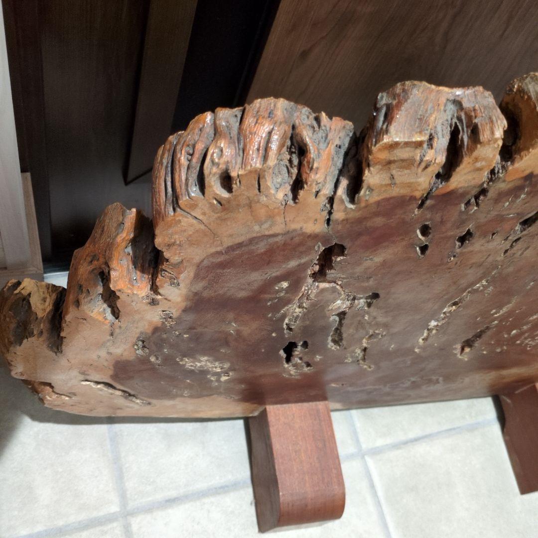 お値下げ中！【希少】アンティーク　一枚板　衝立　オブジェ